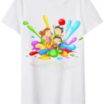 Holi Design Tshirt for Girls, Holi Special Tshirt for Kids 2 - Product GuruJi Holi Design Tshirt for Girls, Holi Special Tshirt for Kids 2 - Product GuruJi