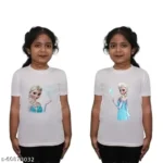 Girls Printed Polyester T Shirt ELSE FROZEN 1 - Product GuruJi Girls Printed Polyester T Shirt ELSE FROZEN