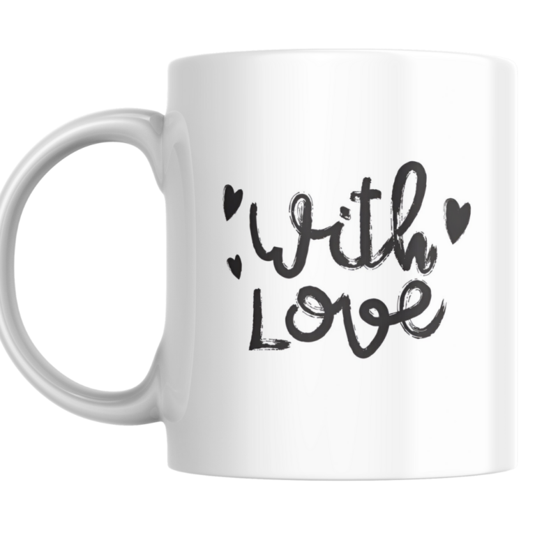 Best Gift With Love For Father Best Dad Ever” mug with a loving message. - Image 4