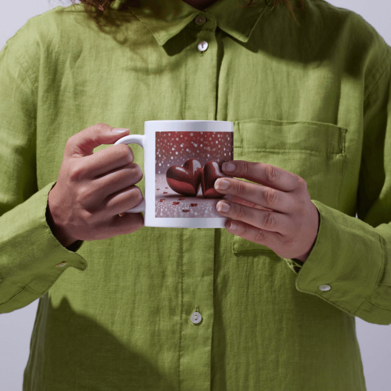 perfect heart-shaped mug for couples - Image 3