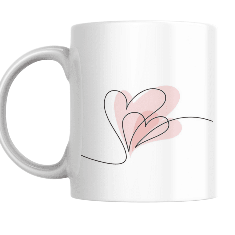 Heart Mug for a Perfect Valentine’s Gift - Image 4