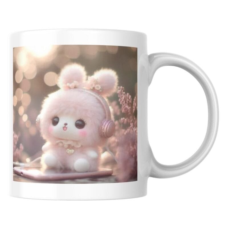 Adorable Fluffy Bunny Doll