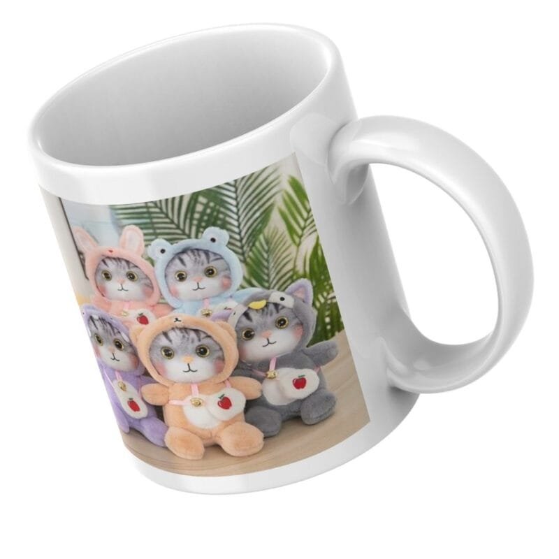 Adorable Plush Kittens in Colorful Animal Costumes Spreading Joy, Sweetness, and Endless Cuteness Everywhere - Image 4