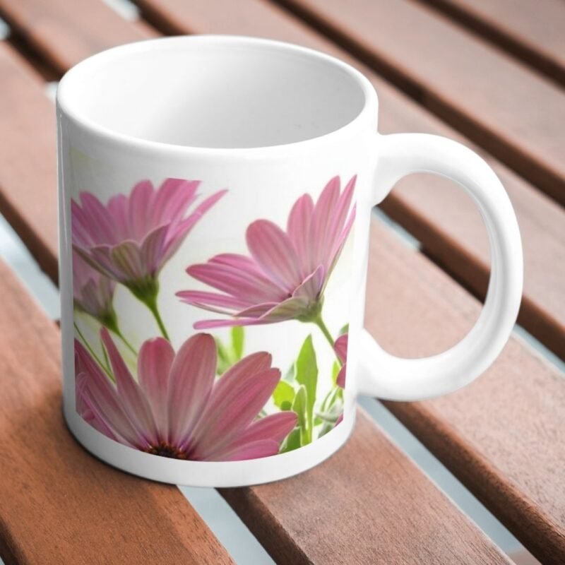 Beautiful Pink Daisy Flowers in Bloom