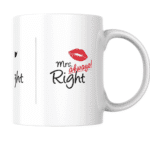 "Mr. Right Thinks He's Right, But Mrs. Always Right Knows She’s Right Every Single Time!" 1 - Product GuruJi Mr. Right Thinks He's Right, But Mrs. Always Right