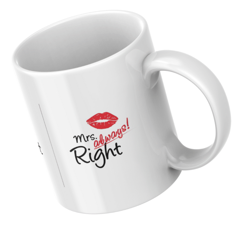 "Mr. Right Thinks He's Right, But Mrs. Always Right Knows She’s Right Every Single Time!" - Image 5
