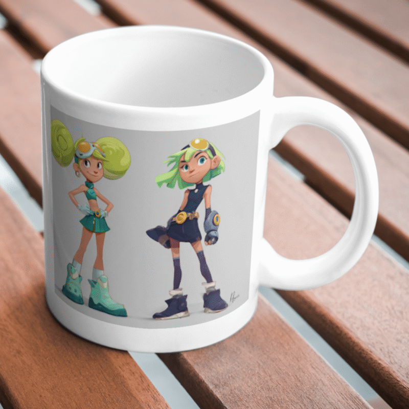 Futuristic Teen Heroes Ready for Action in a Colorful Sci-Fi World of Adventure and Fun - Image 2