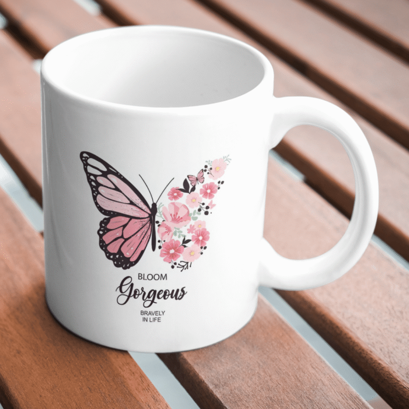 "Elegant Butterfly Blooms With Floral Beauty, Inspiring You to Grow, Shine, and Bloom Bravely Every Day!" - Image 2