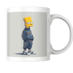 Bart Simpson in Street Style Mode: Cool Attitude, Urban Tracksuit Vibes, Sneakers, Swagger, and Chill 1 - Product GuruJi Bart Simpson in Street Style Mode