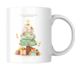 Festive Christmas Tree With Colorful Decorations Gifts Lights And Star Celebrating Joy Peace Happiness And New Year 1 - Product GuruJi Festive Christmas Tree With Colorful