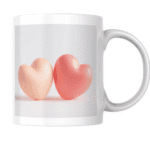 Two Soft Hearts Together in Love: Symbol of Romance, Connection, Warmth, Affection, Peace, and Harmony 2 - Product GuruJi Two Soft Hearts Together in Love