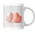 Two Hearts, One Love: A Minimalist Expression of Romance, Connection, Warmth, and Timeless Emotional Bonding 2 - Product GuruJi Two Hearts, One Love