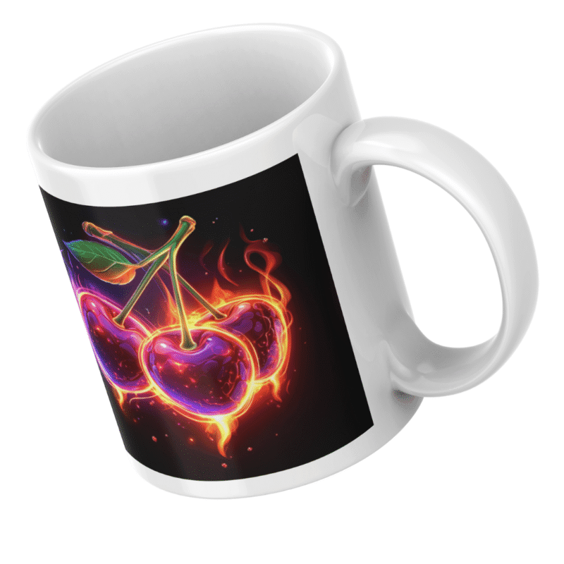 Blazing Neon Cherries Ignite the Night—A Juicy Fusion of Fire, Flavor, Fantasy, and Glow! - Image 5