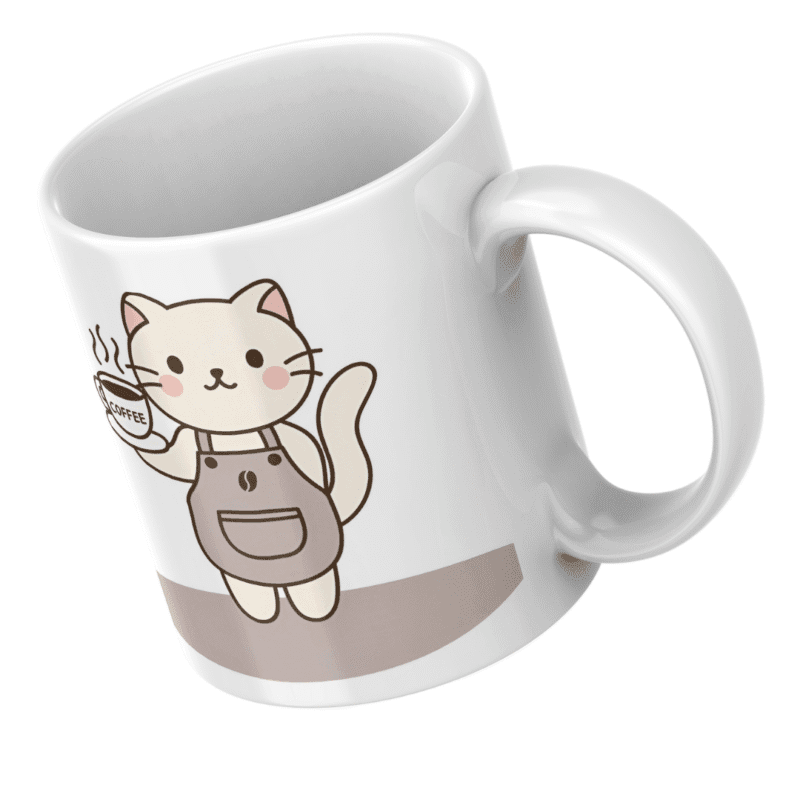 Adorable Barista Cat Serves Purr-fect Cup of Hot Coffee With a Side of Cuteness! - Image 5