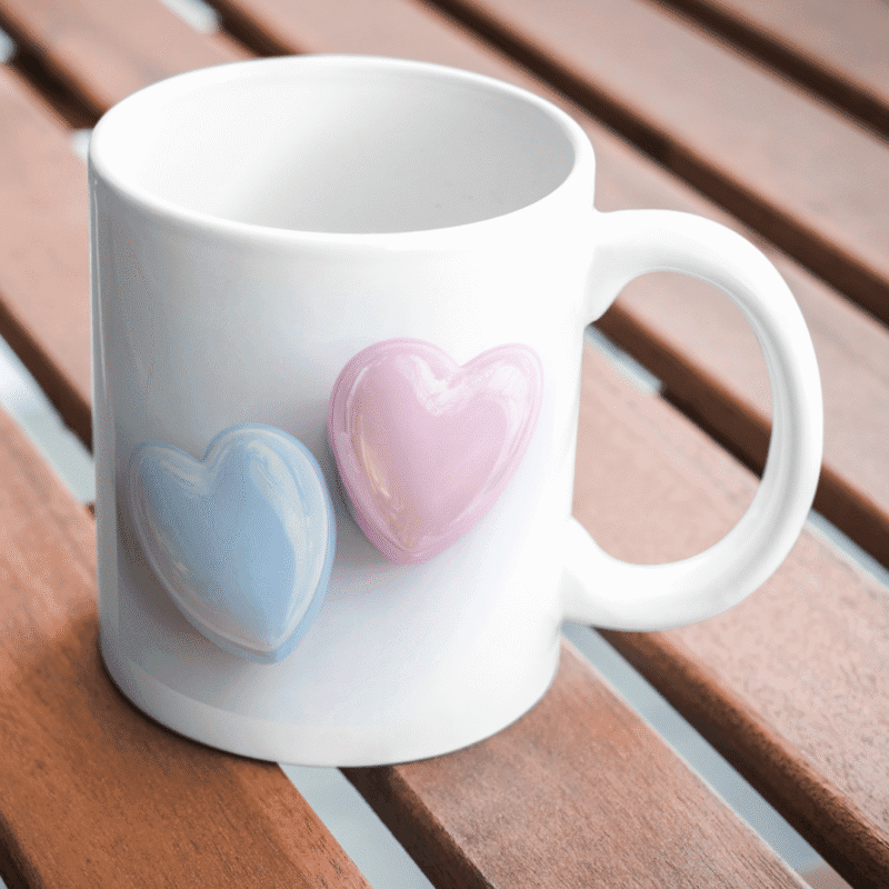 Soft Pastel Hearts in Harmony — A Sweet Blend of Love, Calm, Peace, and Connection - Image 2
