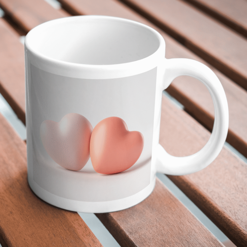 Two Hearts, One Love: A Minimalist Expression of Romance, Connection, Warmth, and Timeless Emotional Bonding - Image 2