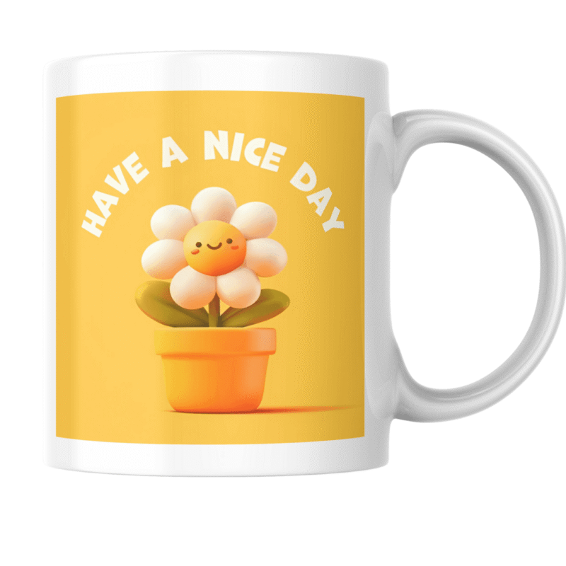 Smiling Cute Flower Pot