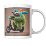 The Fastest Slowpoke Alive: A Sloth’s Hilarious Journey to Deliver Happiness on Wheels"