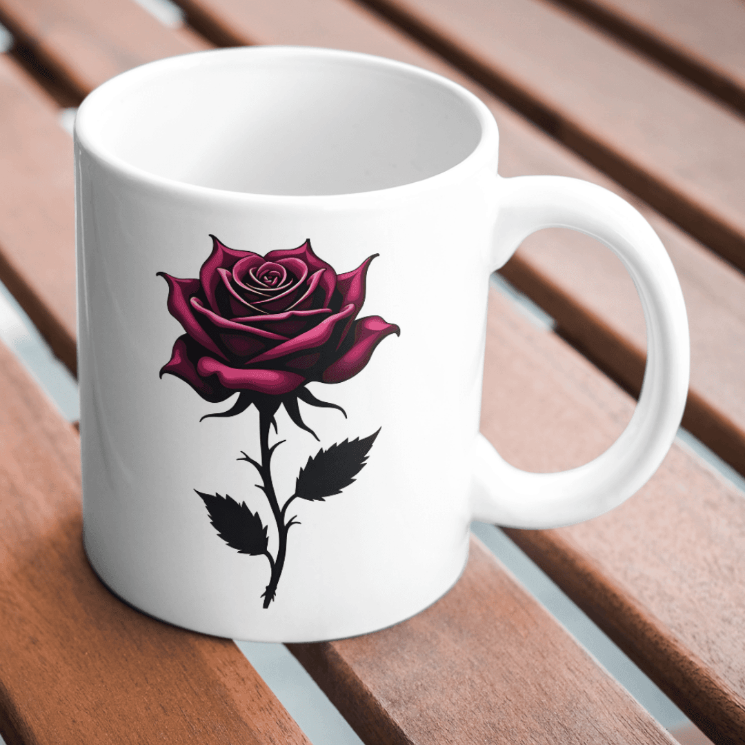 Elegant Dark Rose Symbolizing Eternal Love, Mystery, and Timeless Beauty 6 - Product GuruJi Elegant Dark Rose Symbolizing Eternal Love, Mystery, and Timeless Beauty