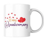 Celebrating everlasting love with hearts, joy, and a beautiful anniversary wish