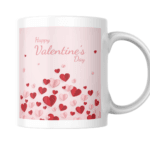 Romantic Paper Hearts Creating a Beautiful Valentine’s Celebration Mug