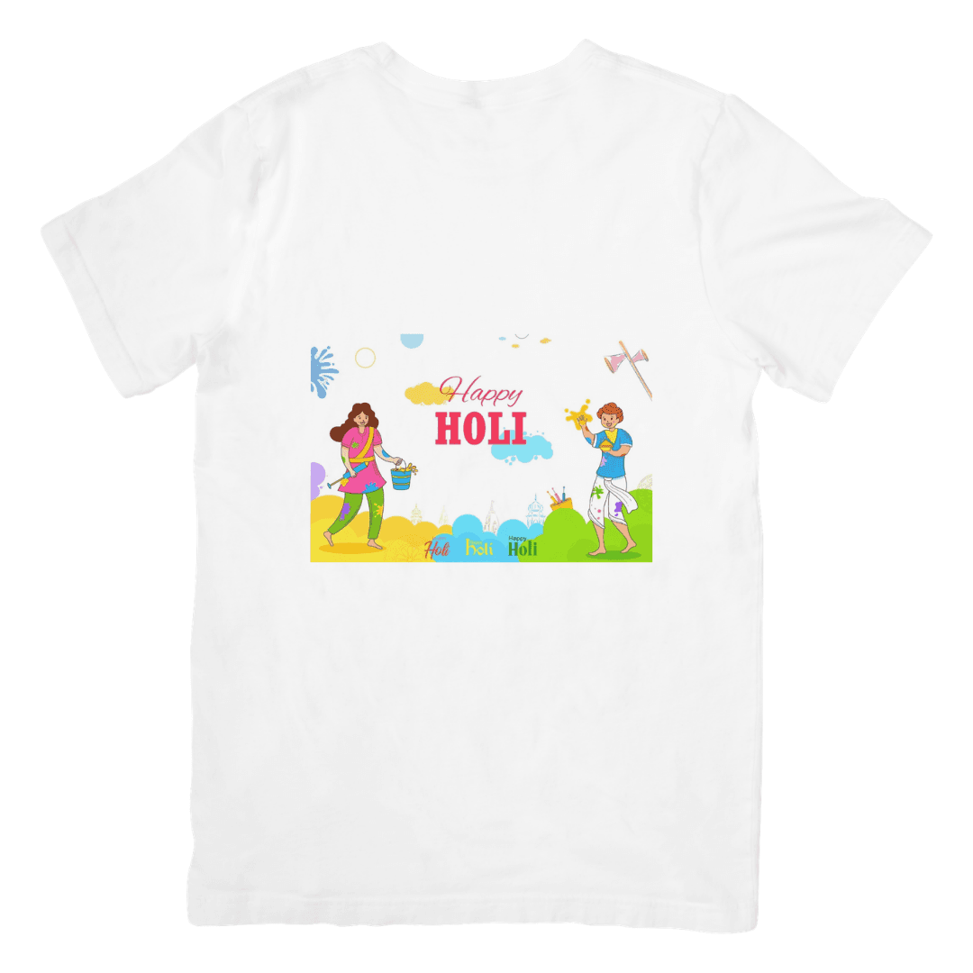 Home 18 - Product GuruJi Joyful Friends Celebrate Holi With Vibrant Festive Colors