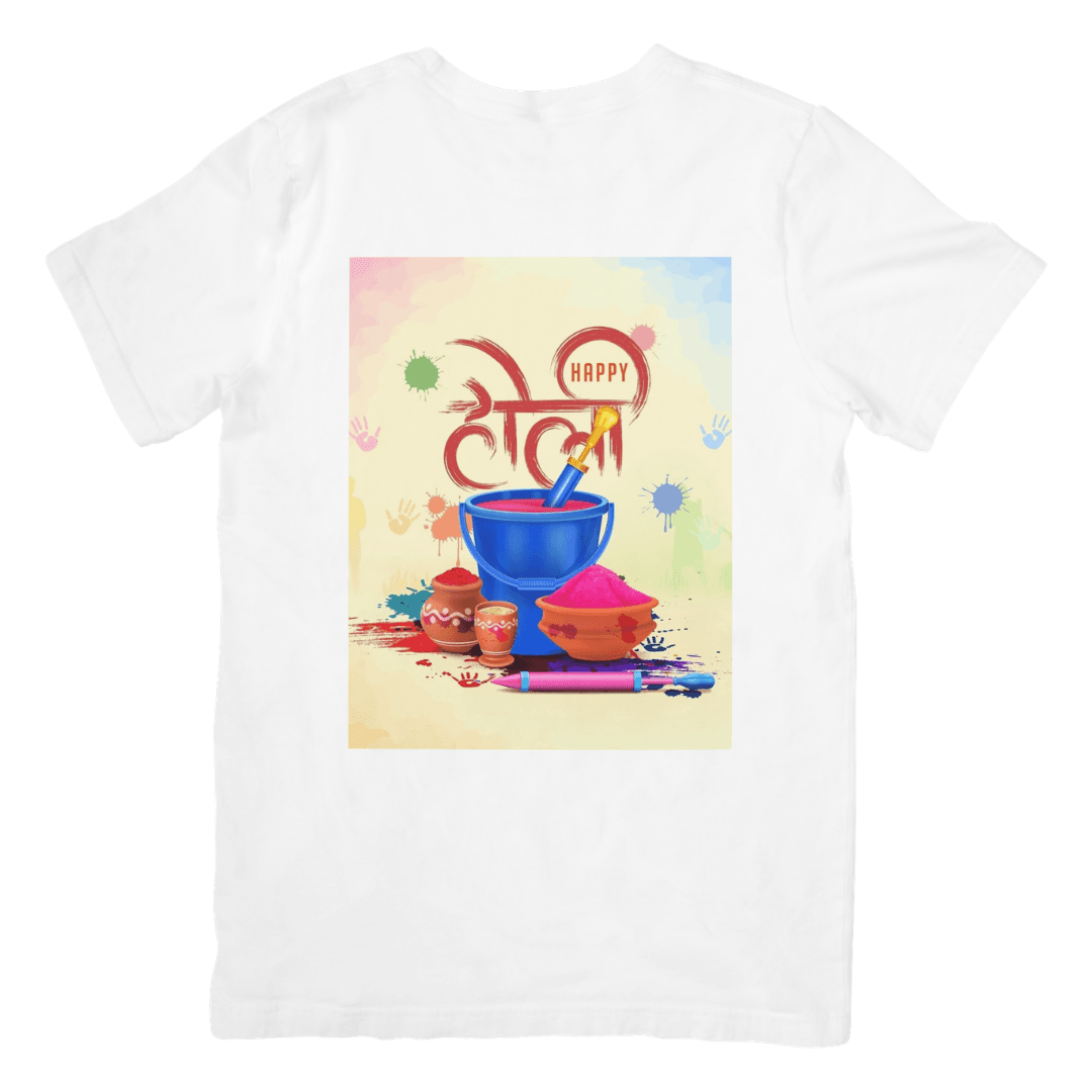 Home 16 - Product GuruJi Vibrant Colors And Joy Celebrate The Festive Holi Spirit - T-SHIRT