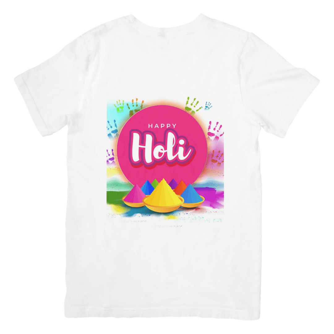 Home 3 - Product GuruJi Bright Colors And Joyful Vibes Celebrate Vibrant Holi Festival - T-SHIRT