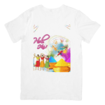 Colorful Holi Festival Spreading Happiness, Energy and Unity - t-shirt