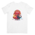 Traditional Dancers Celebrating Holi With Vibrant Festive Colours Together- TSHIRT