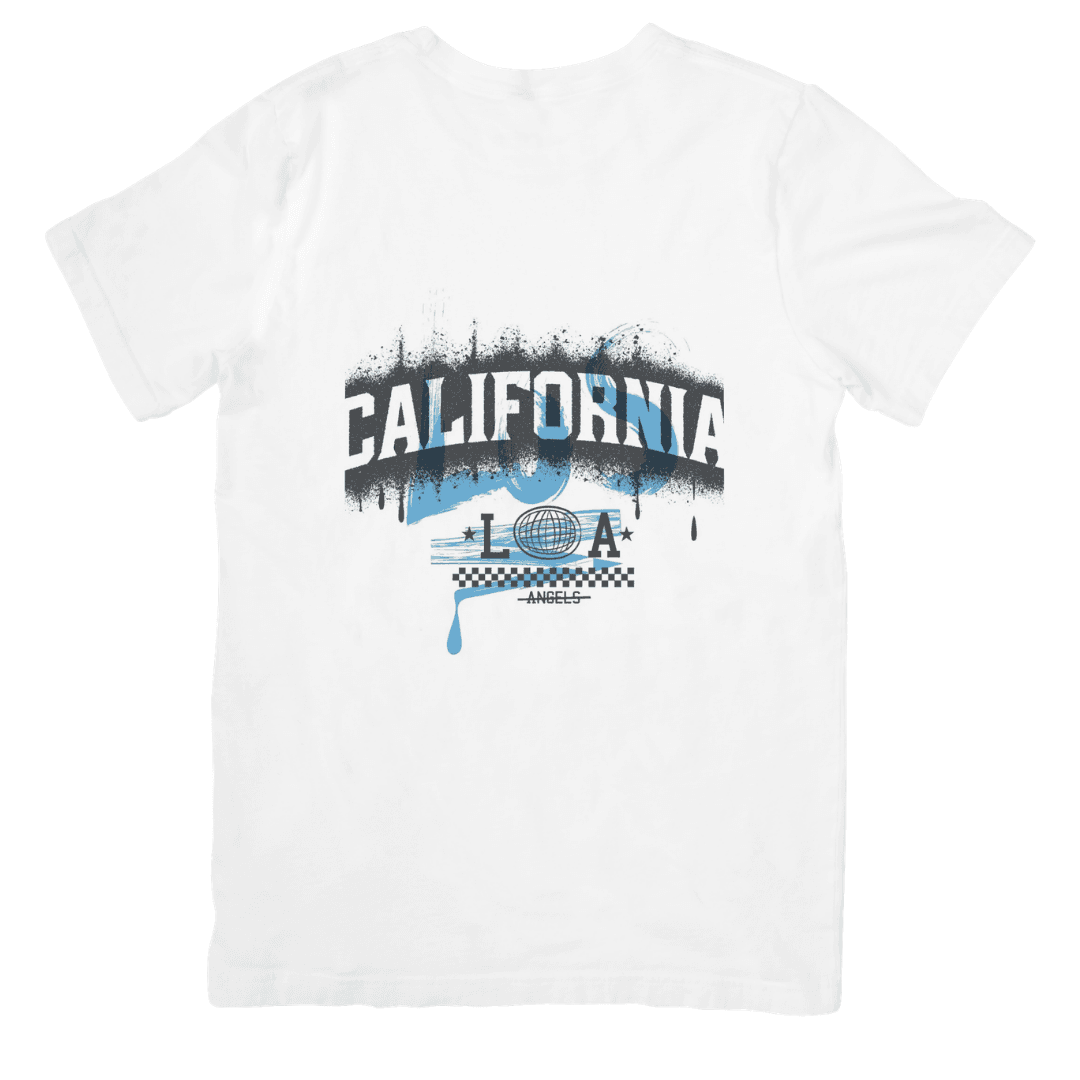 California Street Vibes With Bold Urban Graphic Style - T-SHIRT