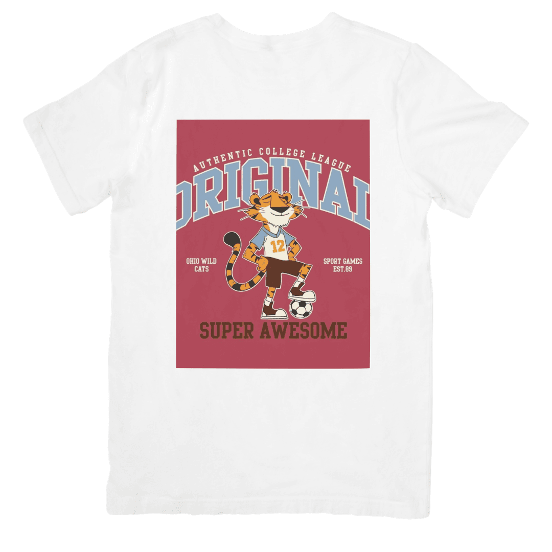 Original Wildcats Tiger Dominates The College Sports League - TSHIRT