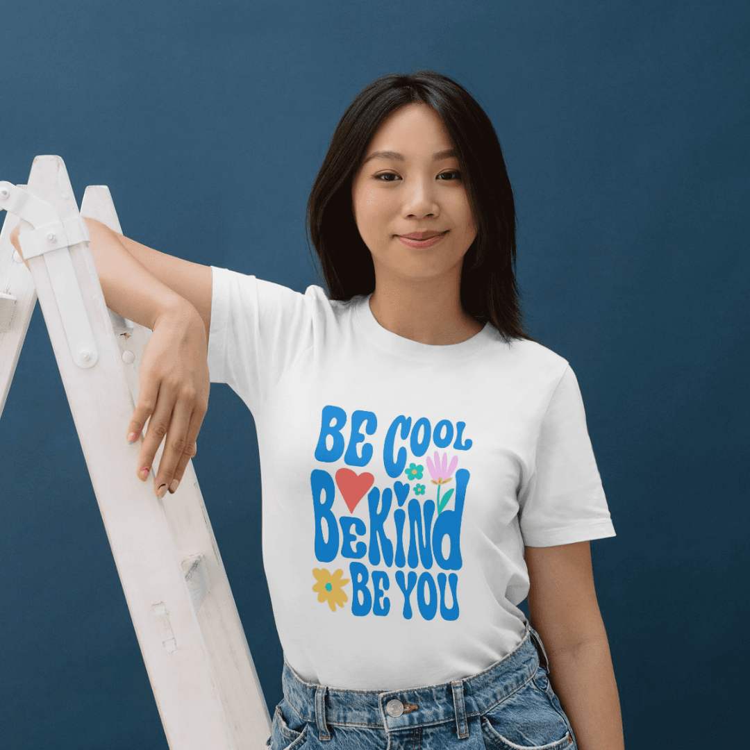 Home 20 - Product GuruJi Be Cool Be Kind Be You Spreading Positivity Everywhere - TSHIRT
