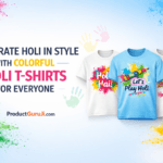 colorful holi t shirts for everyone festival holi clothing india holi printed t shirts holi fashion outfits holi celebration apparel vibrant holi tshirt designs