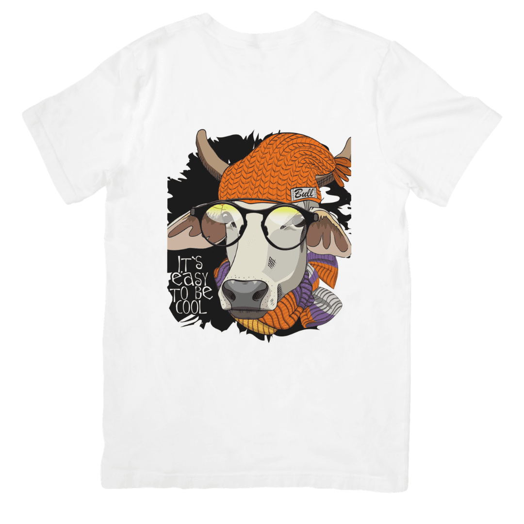 Home 13 - Product GuruJi Stylish Winter Bull Rocking Glasses With Cool Attitude - TSHIRT