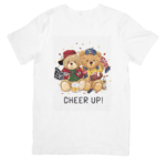 Sporty Teddy Buddies Bringing Fun Cheerful Vibes Together - TSHIRT 1 - Product GuruJi Sporty Teddy Buddies Bringing Fun Cheerful Vibes Together - TSHIRT