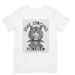 Fierce Tiger Spirit Stays Strong Forever Always - Tshirt