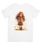Adorable Autumn Girl With Warm Style And Charm - Tshirt 1 - Product GuruJi Adorable Autumn Girl With Warm Style And Charm - Tshirt