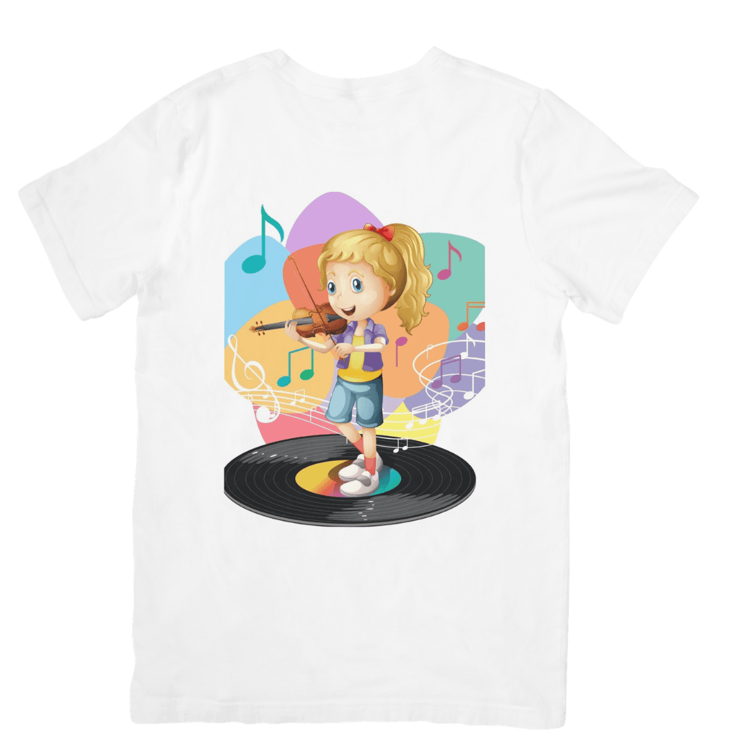 Home 13 - Product GuruJi Young Violin Star Spreading Joy Through Beautiful Music - Tshirt