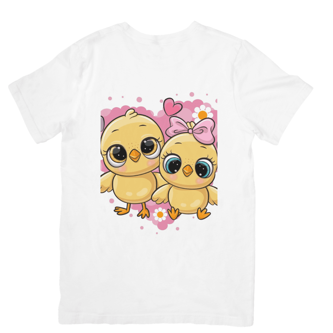 Home 15 - Product GuruJi Cute Little Love Birds Sharing Friendship Joy And Happiness - Tshirt