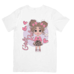 Girls Rule With Hearts And Stylish Confidence Forever - Tshirt
