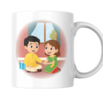Happy Raksha Bandhan Celebration Between Loving Brother And Sister - Mug 1 - Product GuruJi Happy Raksha Bandhan Celebration Between Loving Brother And Sister - Mug