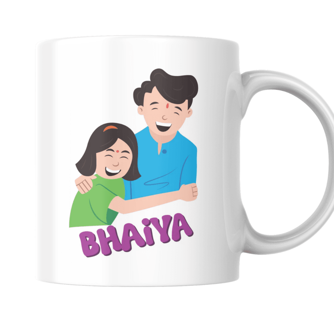 Home 15 - Product GuruJi Happy Bhaiya Sister Bond Filled With Love And Laughter - Mug