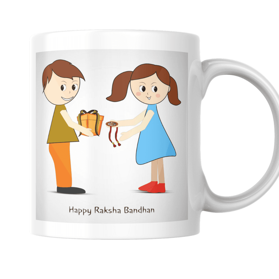 Home 13 - Product GuruJi Happy Raksha Bandhan Celebrating Sibling Love With Gifts - Mug
