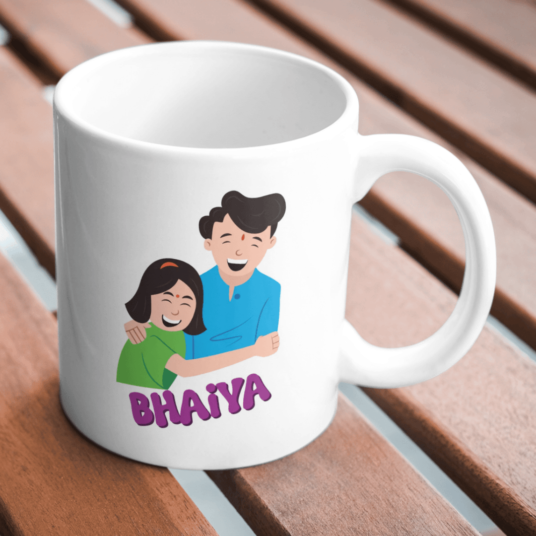 Happy Bhaiya Sister Bond Filled With Love And Laughter - Mug 7 - Product GuruJi Happy Bhaiya Sister Bond Filled With Love And Laughter - Mug